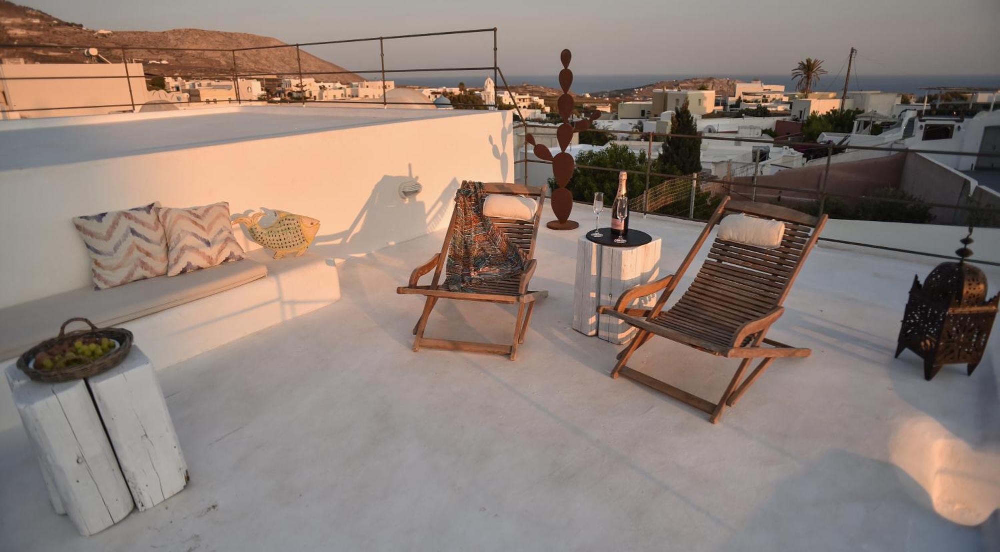 Art Canava Luxury Villas Fira  Luaran gambar
